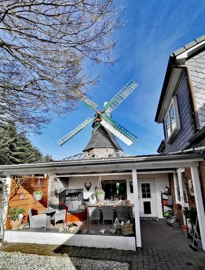 Ferienwohnung An Der Barlter Muehle Im Ersten Og Naehe Nordsee Exteriör bild