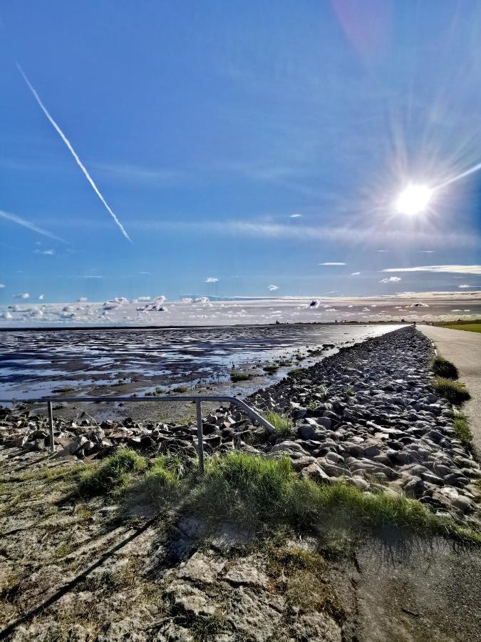 Ferienwohnung An Der Barlter Muehle Im Ersten Og Naehe Nordsee Exteriör bild