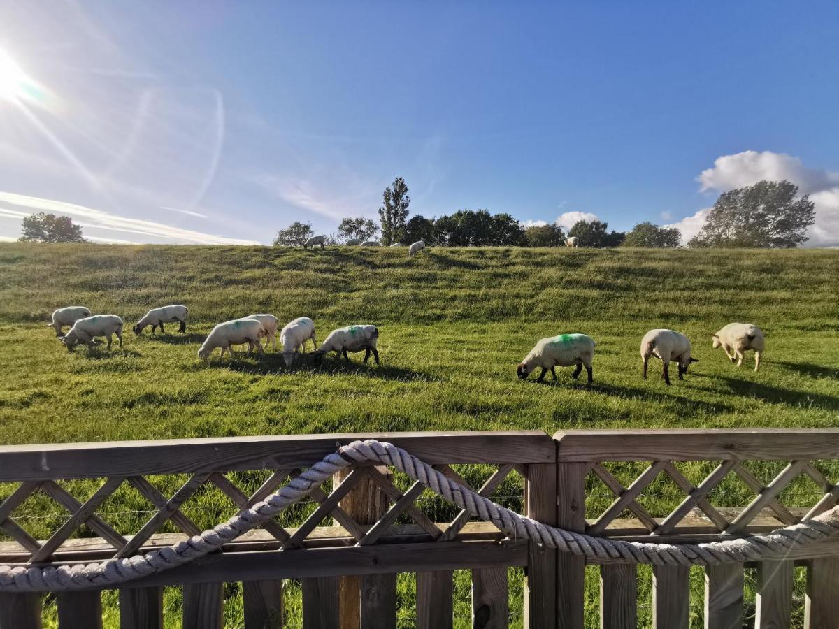 Ferienwohnung An Der Barlter Muehle Im Ersten Og Naehe Nordsee Exteriör bild
