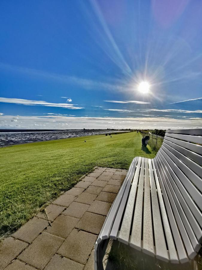 Ferienwohnung An Der Barlter Muehle Im Ersten Og Naehe Nordsee Exteriör bild