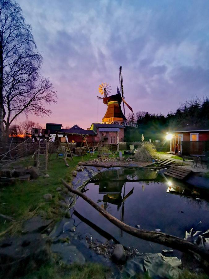 Ferienwohnung An Der Barlter Muehle Im Ersten Og Naehe Nordsee Exteriör bild